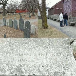 En Old Burying Point Cementery. Contemplando las lápidas de los supuestos brujos ejecutados en Salem